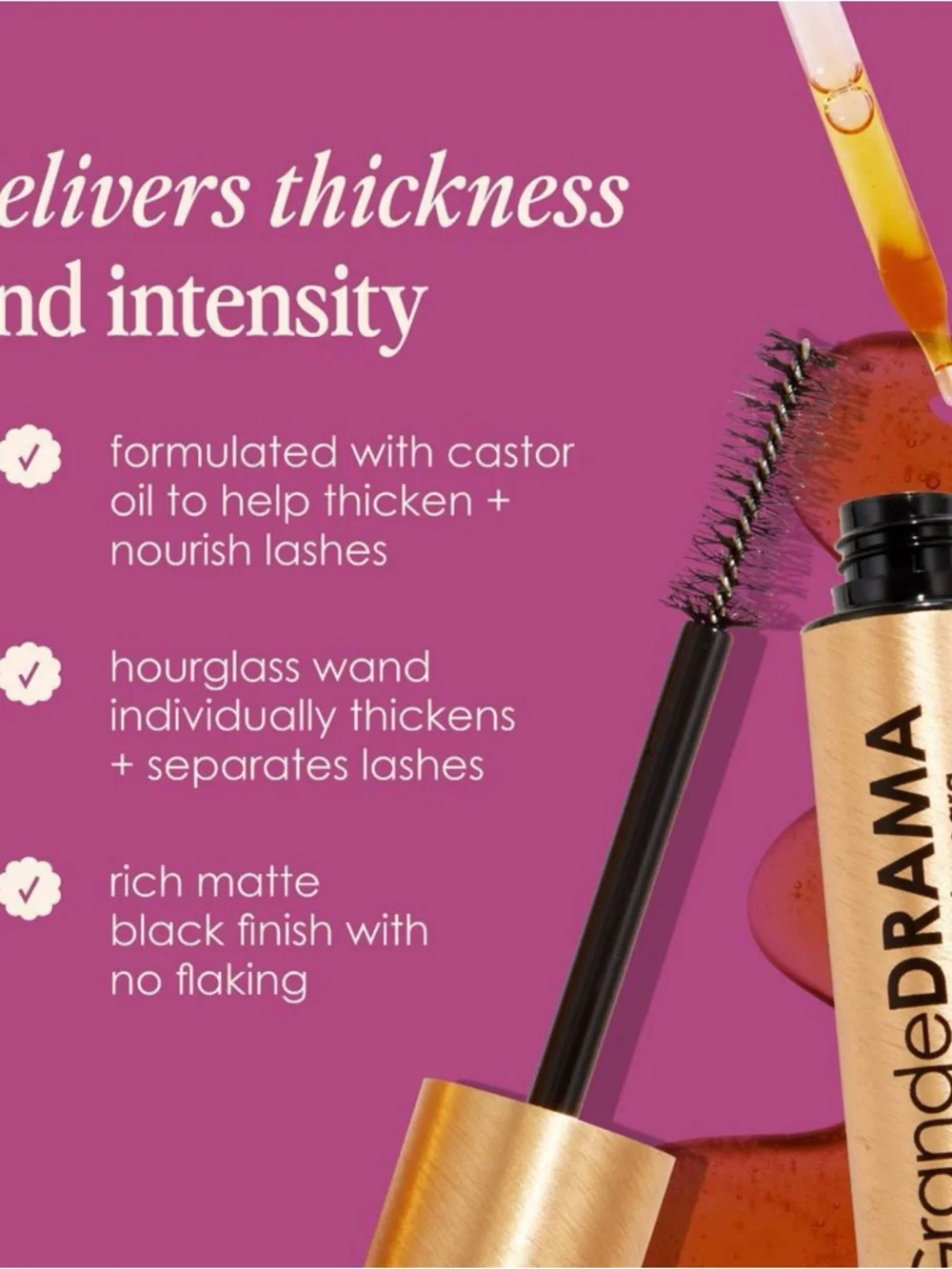 Grande Cosmetics Lash Bash! Trio Lash Enhancing Serum+Mascara x 2 Minis NIB!! - Picture 6 of 12